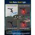 NiteBeam Bike Tail Light,USB-C Rechargeable Brake Sensing Bicycle Rear Light