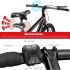 Smart Bike Light with Turn Signals, Brake Light, and Alarm Horn - Rechargeable Waterproof Rear Bicycle Tail Light with Remote