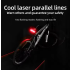 Meilan X5 Bicycle Rear Light Bike Remote Wireless Light Turn Signal LED Beam USB Chargeable Waterproof Cycling Tail Light